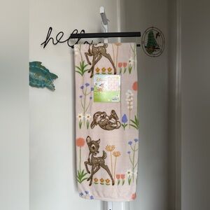 NEW Disney Bambi & Thumper Throw Blanket 50”x70” Spring Easter